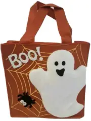 GHOST - BOO BAG - Avon Felt Holiday Gift Bag 8x8x3 HALLOWEEN -NOS - FAST SHIP