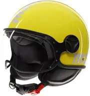Momodesign FGTR Classic Candy, open face helmet , color: Yellow/White , size: S