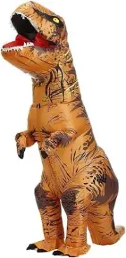 Inflatable Dinosaur T-REX Costume Halloween Blow up Costumes Adult