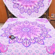 Oussum Tapestry Mandala Wall Hanging Wall Art Deco Tapestries Queen Size Blanket