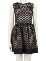 Red Valentino Black Mini Dress