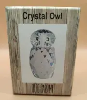 CRYSTAL OWL By Oleg Cassini