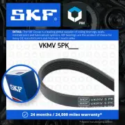 5 Rib Multi V Drive Belt fits CHEVROLET CRUZE 1.4 2013 on LDD SKF 55562422 New