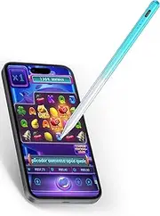 Stylus Pen for iPhone 16 15 14 13 12 11 Pro Plus Max Apple Pencil Compatible with iPhone TouchScreens - Blue