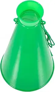 NOLITOY Cheering Horn Cheerleader Megaphone Banquet Tag Loud Megaphone Cheer Megaphone Prop Portable Boom Small Party Noise Megaphones Speaker Joke Megaphone Collapsible Green Plastic