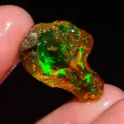 Ethiopian Opal Rough 100% Natural Gemstone Raw 9.5 Ct. 20x14x6 mm AQ-573