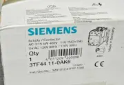 SIEMENS 3TF44 11-0AK6 CONTACTOR 3:15 kW 400V 1NO+1NC