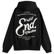 END. Coastal Fish Bar By The Sea Hoodie