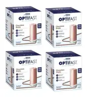 4 x Optifast VLCD Chocolate Shake 12 x 53g Sachets Low Calorie Diet