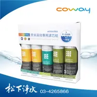 在飛比找蝦皮商城優惠-Coway 奈米高效專用一年份濾芯組 (8吋) 適用 P25