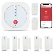 Home Security System, Door Alarm System with WiFi, Alarm Security with Phone ...