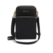 Women's PU Leather Touch Screen Crossbody Bag Cell Phone Mini Purse Shoulder Bags Waterproof Smartphone Wallet