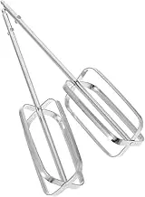 Ciieeo 2Pcs Stainless Steel Egg Whisk Attachments for Hand Mixers Fit Egg Beater Replacement Parts Efficient Mixing for Baking Cooking Easy to Clean