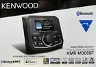 NEW Kenwood KMR-M300BT Marine Digital Media Receiver w/ Bluetooth, AM/FM, USB
