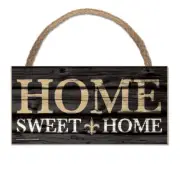 NFL New Orleans Saints Home Sweet Wood Sign Wooden Wall Decoration Decor