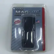 Mini MagLite 2-Cell AA Flashlight Leather Belt Holster AM2A026 New Unopened Pkg
