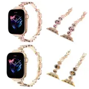 Women Leopard Bracelet Metal Band for Apple Watch 10 9 8 7 6 SE 41/42/44/45/46mm