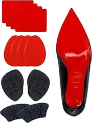 [CZBYXA12] Red Bottoms Shoe Sole Protector Sole Guard Shoe Grip on Bottom of Shoes Compatible with Christian Louboutin Shoes