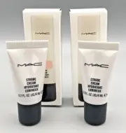 2 X MAC strobe cream pink lite mini Travel Size 0.2oz NEW in Box