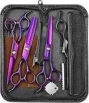 Wenshall Hairdressing Scissors for Professional Salons - Premium Hair Cutting Scissors With Extra Sharp and Precise Cuts for Men, Women and Adults (6.5 Inches)