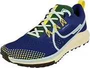 [Nike] Men's React Pegasus Trail 4 Shoes, Deep Royal Blue/Celestine Blue 400, 11 Size