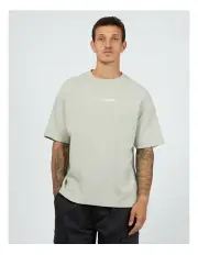 [St Goliath] Habits Fleece Tee in Grey