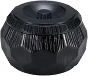 J-kitchens Hitsumabushi Container, Eel, Nishiki Turtle Shell, Rice Bowl, Black, 6.0 x 3.5 inches (15.1 x 9 cm), Made in Japan