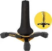 ROCHIX 1890 Foldable Portable Soprano Saxophone Sax Stand,Tripod Holder Stand