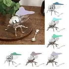 Bee Honeypot Salt Pot Elegant Bee Shaped Decoration with Spoon Honey Container