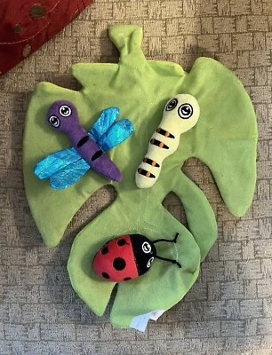 Kong Pull A Partz Bugz Cat Toy Cat Nip Crackle Sound NWOT