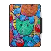 iPad Pro 11-inch (3rd/4th gen) Impact Folio Case Crayon and Pen Floral by Matthew Langille