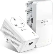 TP-Link AV1000 Gigabit Powerline ac Wi-Fi Kit, Broadband/WiFi Extender, WiFi Booster/Hotspot, Up to 300 Meters Over existing Electrical Wiring, No Configuration Required, UK Plug (TL-WPA7617 KIT) (UK Version)