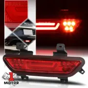 Chrome/Red[3D LED BAR]Rear Third 3rd Brake+Reverse Light for 15-18 Ford Mustang (for: Ford)