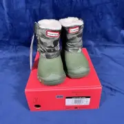 Hunter Little Kid Reflective Camo Snow Boot Boys 5 Girls 6 504