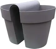 Railing Planter Box, Window Planter Box, Space-Saving Multifunctional Gardening Supplies for Apartment Patio House Balcony Porch Deck Fence Strawberry