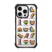 iPhone 16 Pro Ultra Impact Case MagSafe Compatible Pride Yoga
