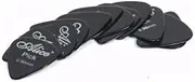 Set of 12x Alice Guitar Picks - 0.96mm - Black - Strong Flexible Celluloid