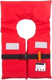 | Adult Life Vest | Adjustable Floatation Swim Jacket | Jacket with Safety Whistle | Swimming Vest for Boating, Fishing, Kayaking, Water Parks, Lakes, and Pool