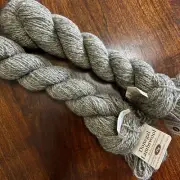 Down Donegal Lambswool Sedge Olive Yarn, One Skein Left