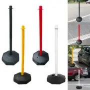 33inch Traffic Post Cone Parking Post Driveway Caution Sign Stable Bottom Crowd