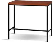 Artiss Dining Table, Wooden Coffee Side Bar Tables Computer Office Desk Hallway Corner Study Desks Shelf Home Indoor Kitchen Outdoor Patio Garage Pub Bistro Furniture, Pine Wood Tabletop Vintage