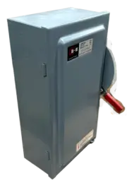 Cutler Hammer DG223N Safety Switch 100A 240V 2P 3W NEMA 3R Fusible General Duty