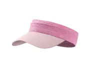 Summer Sun Visor Hat - Women Adjustable Golf Cap With Retractable Brim, Uv Protection Beach/Tennis Sport Hat-Pink