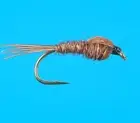 Pheasant Tail, 6 pcs. size 14