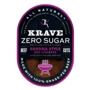 Zero Sugar Beef Cuts Sonoma Style BBQ 2.1 Oz(Case Of 8)
