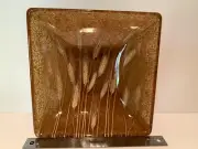 Riccardo Marzi - Large Dish/Bowl- Wheat in Resin/Lucite/Acrylic - Made in Italy