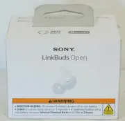 NEW - Sony LinkBuds Open WF-L910 True Wireless In-Ear Earbuds Headset - White