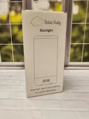 Starlight White Noise Soothing Sound Machine Baby Nursery Night Light