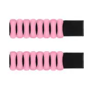 Pink 2 Pound Pair Bracelets Bone Style Weight Bearing Sandbags Leggings Silicone Straps Running Weights Invisible Sports Bands