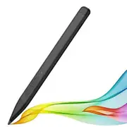 Slim Pen 2 for Microsoft Surface with 4096 Pressure, Eraser and Right Click, Palm Rejection, Graphite Nib, for Surface Pro 11, 10, 9, 8, 7, 6, 5, 4, Black